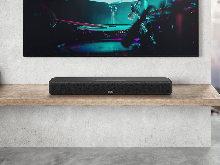 Denon Home Soundbar 550, ブラック, dynamic