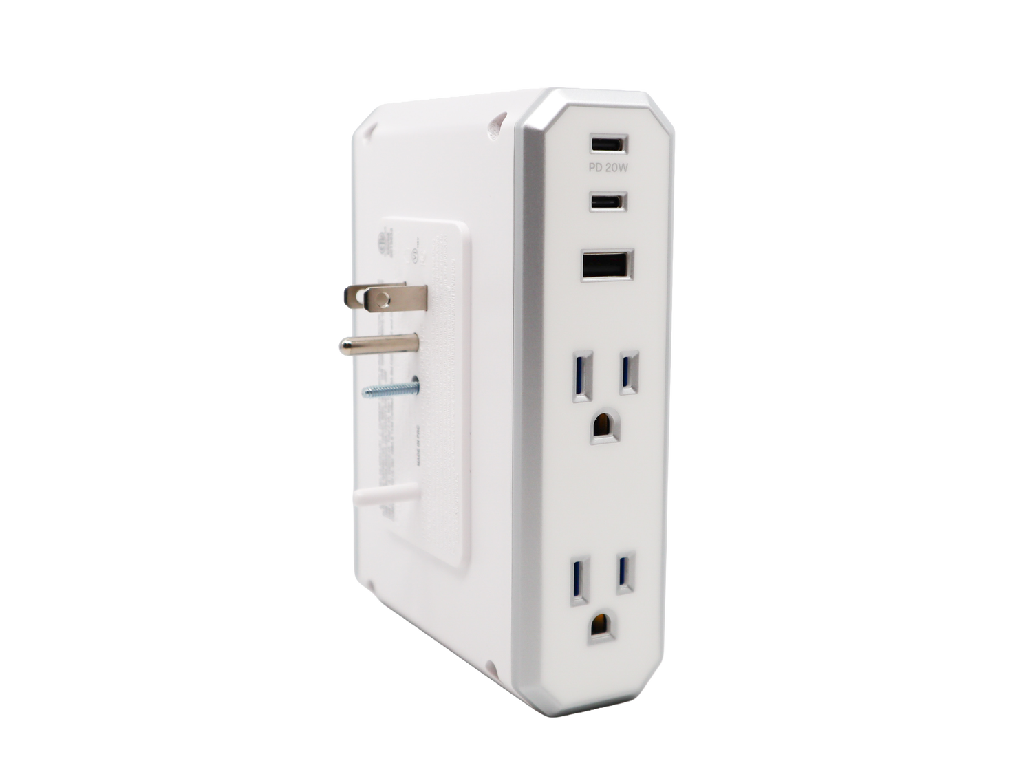 V Series Appliance Power 4-Outlet Surge Protector and Charger, , dynamic