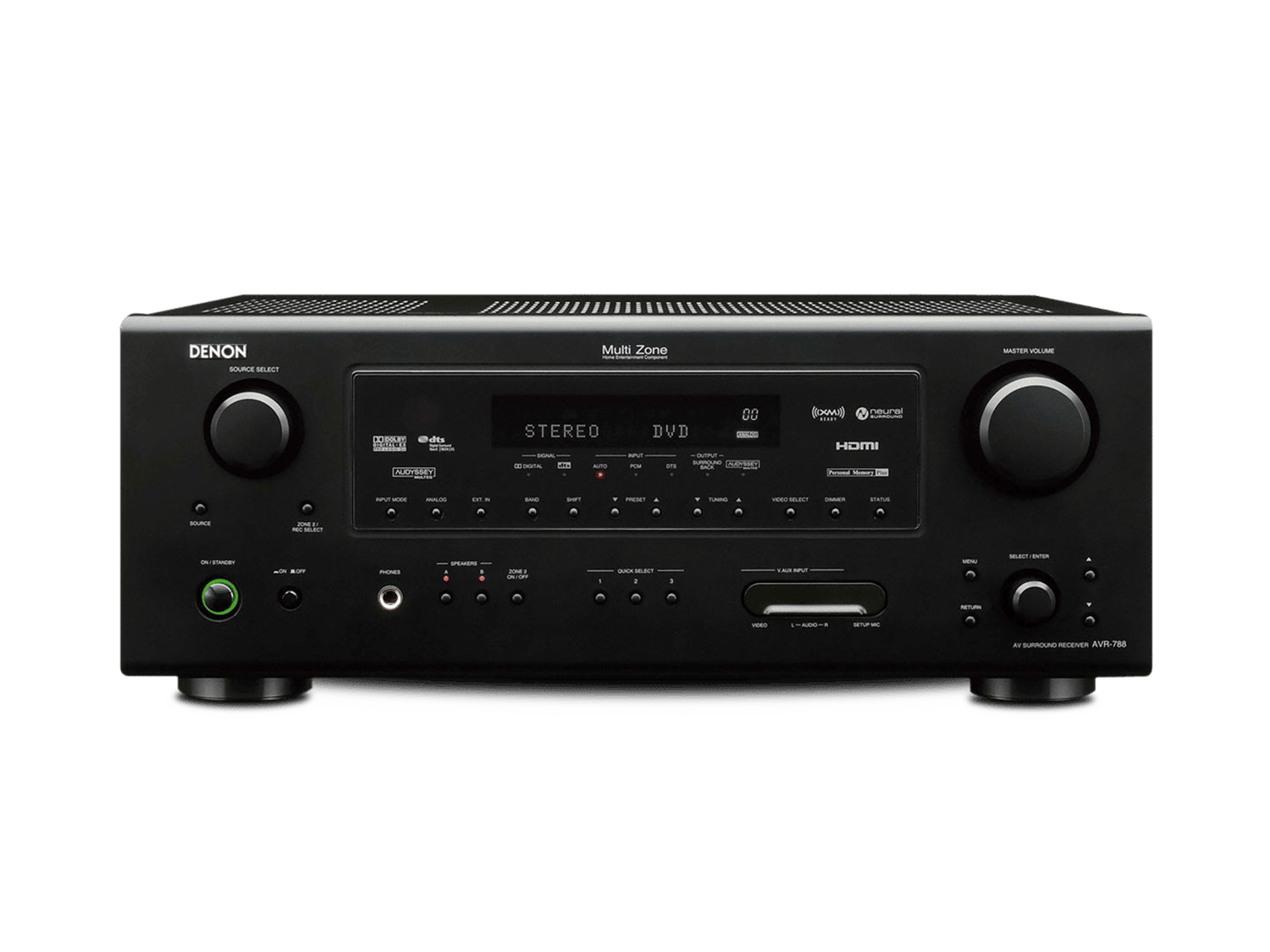 AVR-788 - 7.1 Channel 120 Watt Receiver | Denon - United States