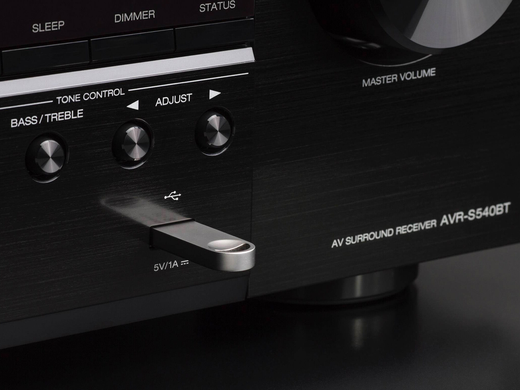 AVR-S540BT - 5.2 Ch. 70W 4K AV Receiver with Bluetooth | Denon