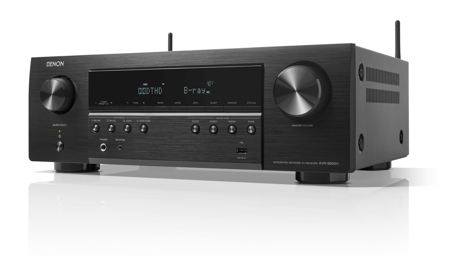 AVR-S660H, 黑色, dynamic