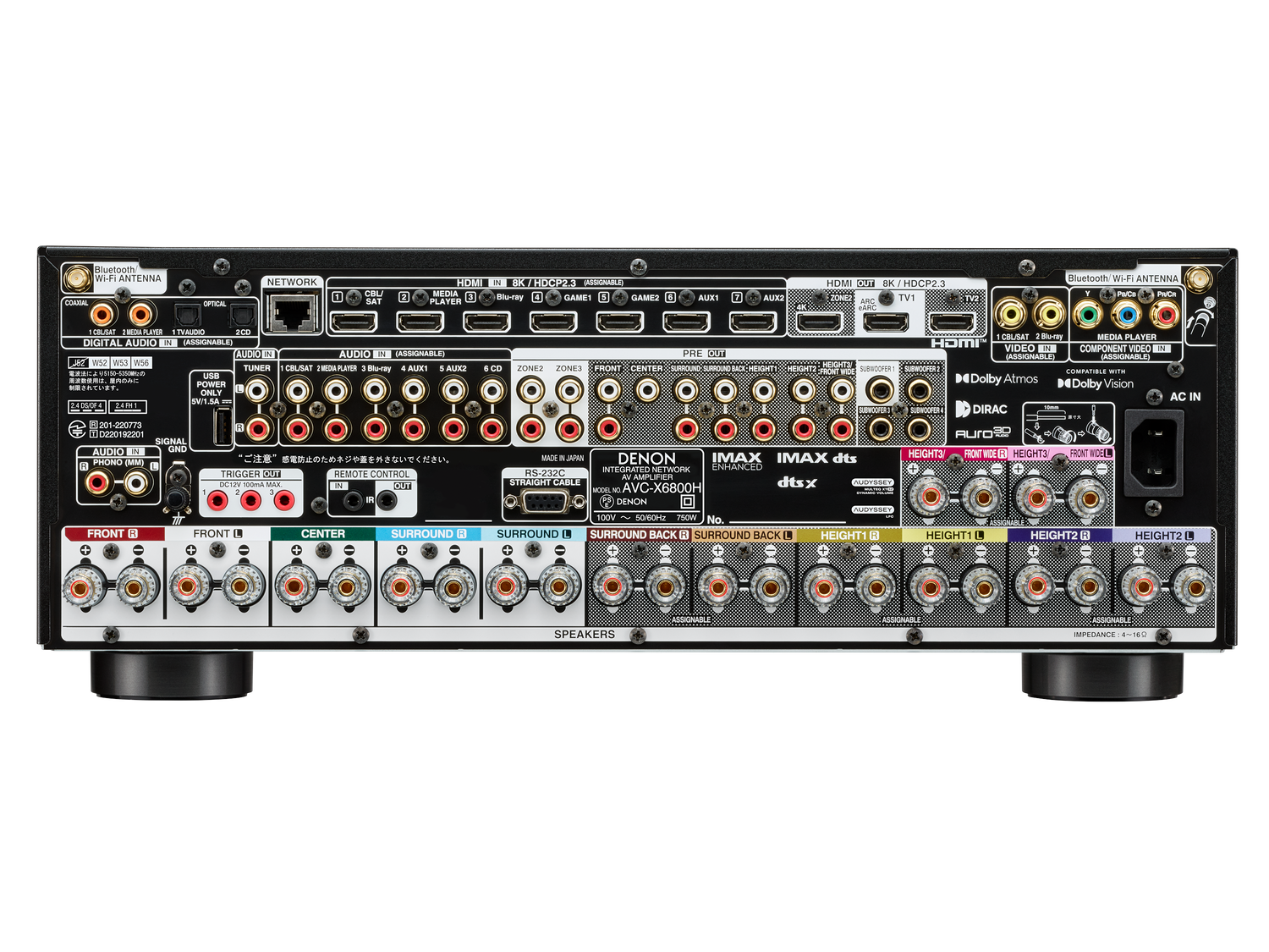 AVC-X6800H, , dynamic