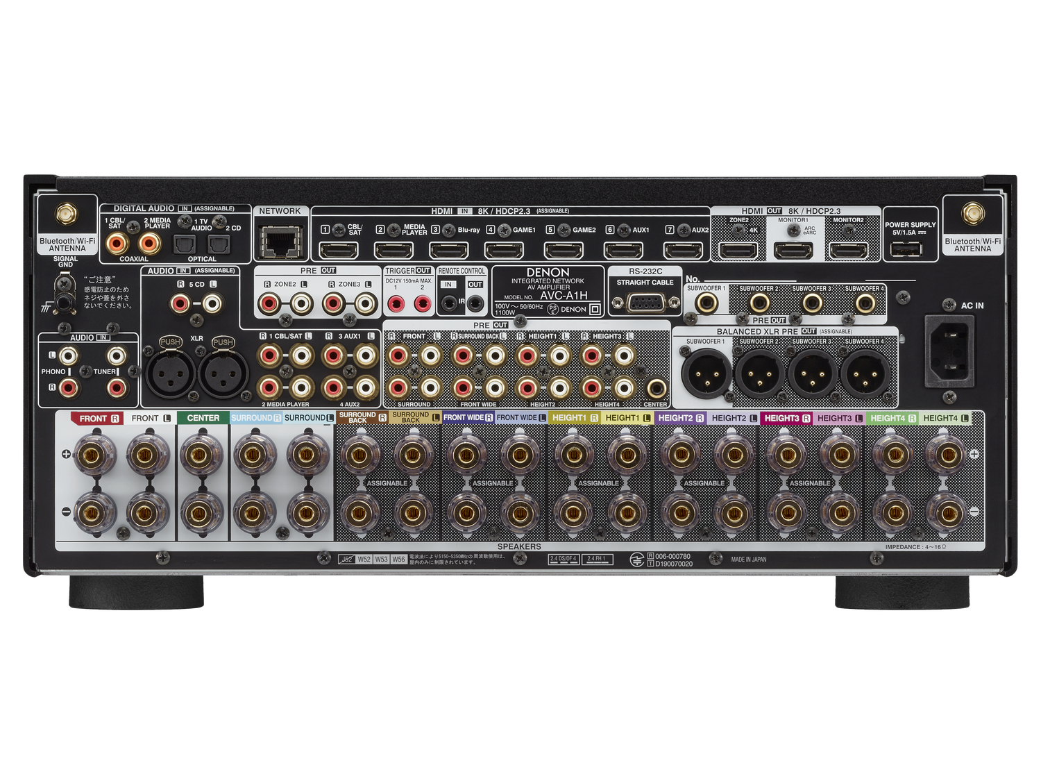 AVC-A1H - 15.4 ch AVサラウンドアンプ | Denon - 日本