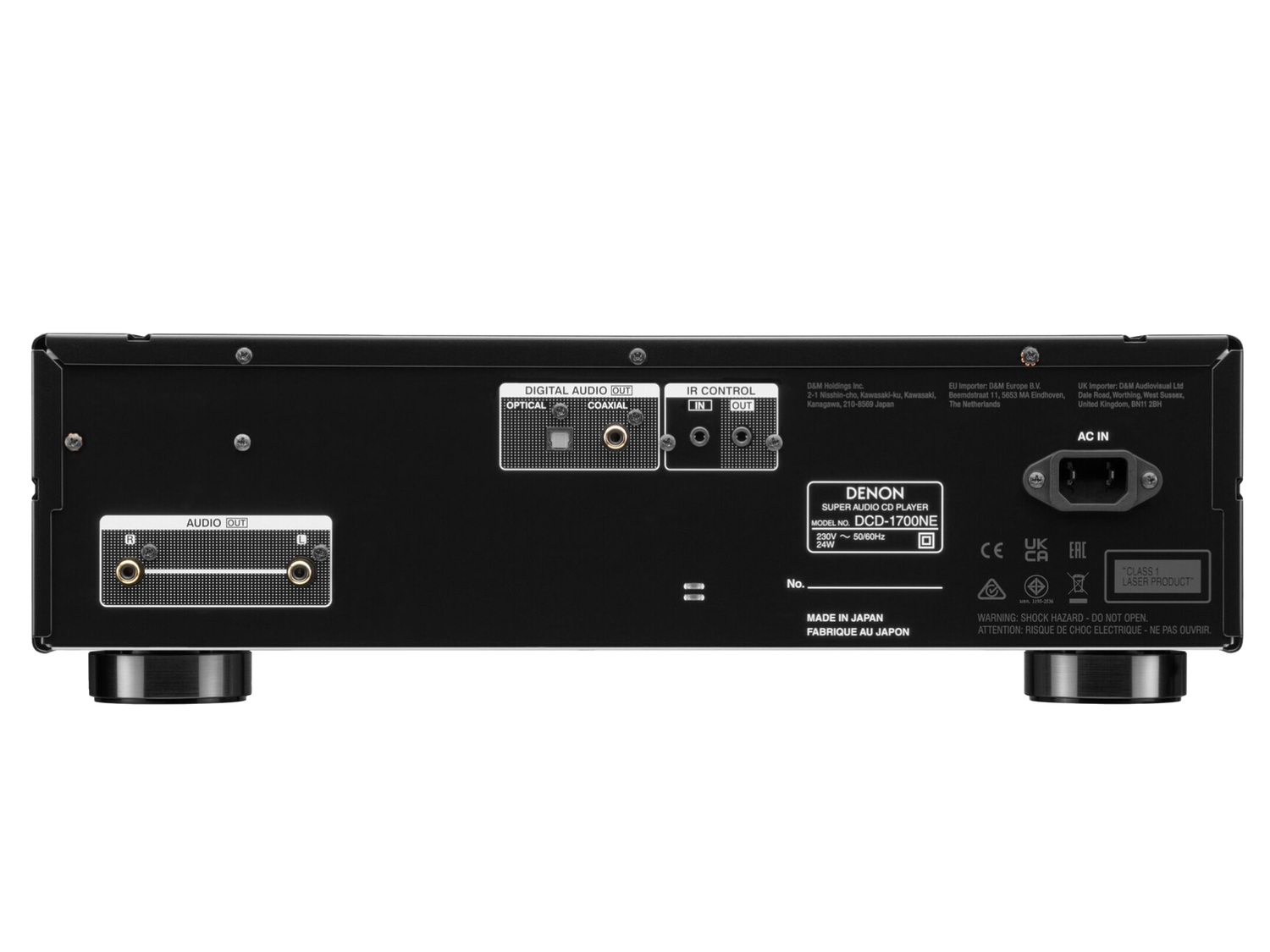 DCD-1700NE, Black, dynamic