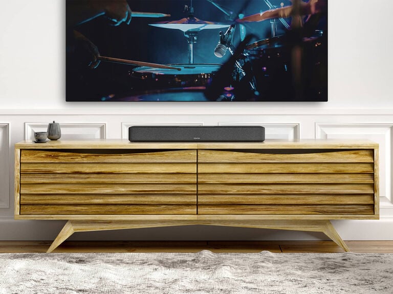 Denon Home Soundbar 550, ブラック, dynamic
