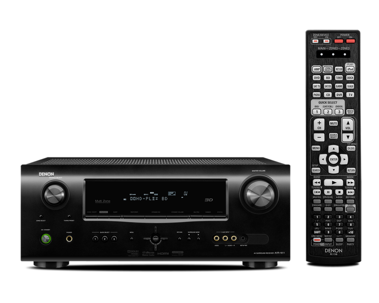 Denon AVR-1611 5.1AVアンプとスピーカー AVR-1611 - 5.1 Ch. 110W HD AV Receiver | Denon - Global