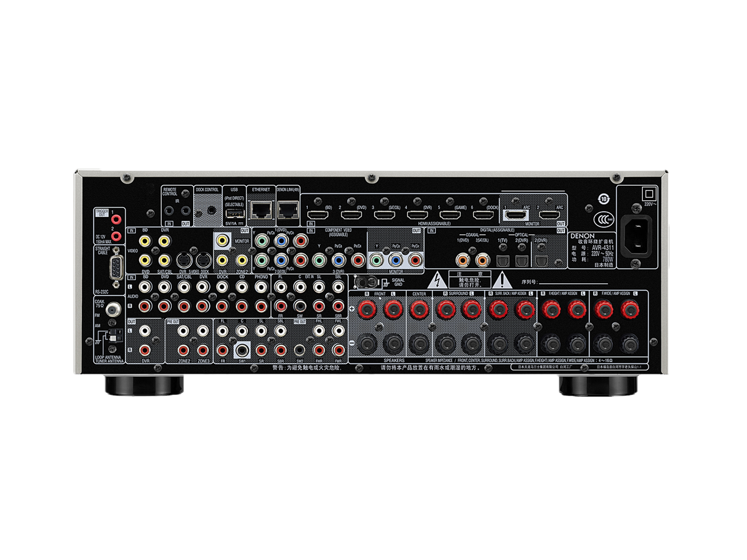 AVR-4311 - 9.2 Ch. 130W HD AV Receiver | Denon - United States