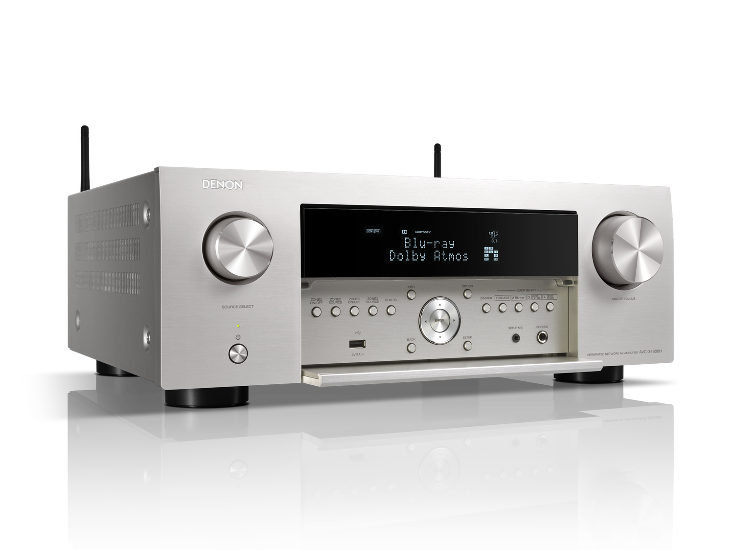 AVC-X4800H, Zilver, dynamic