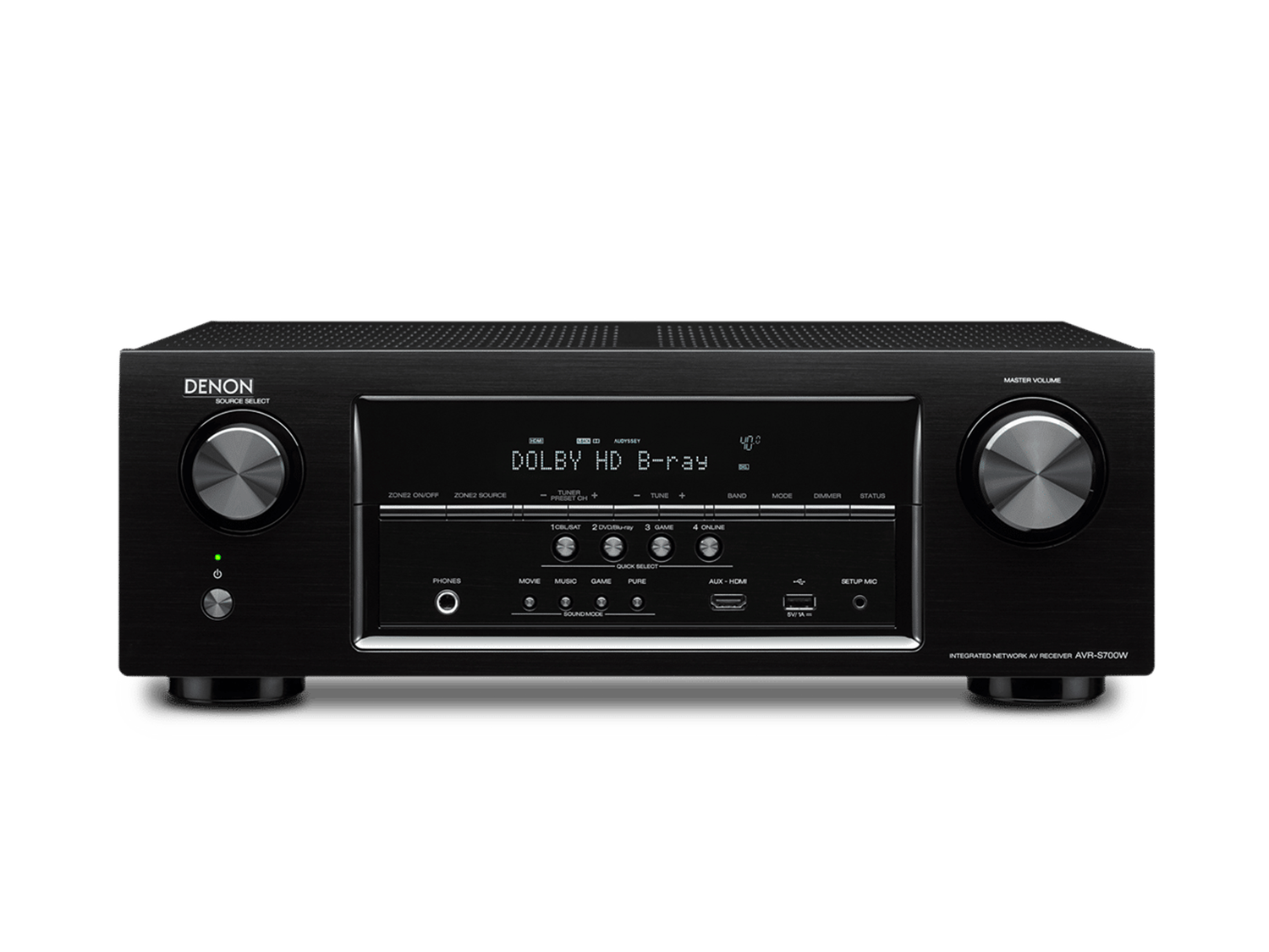 AVR-S700W, Black, dynamic
