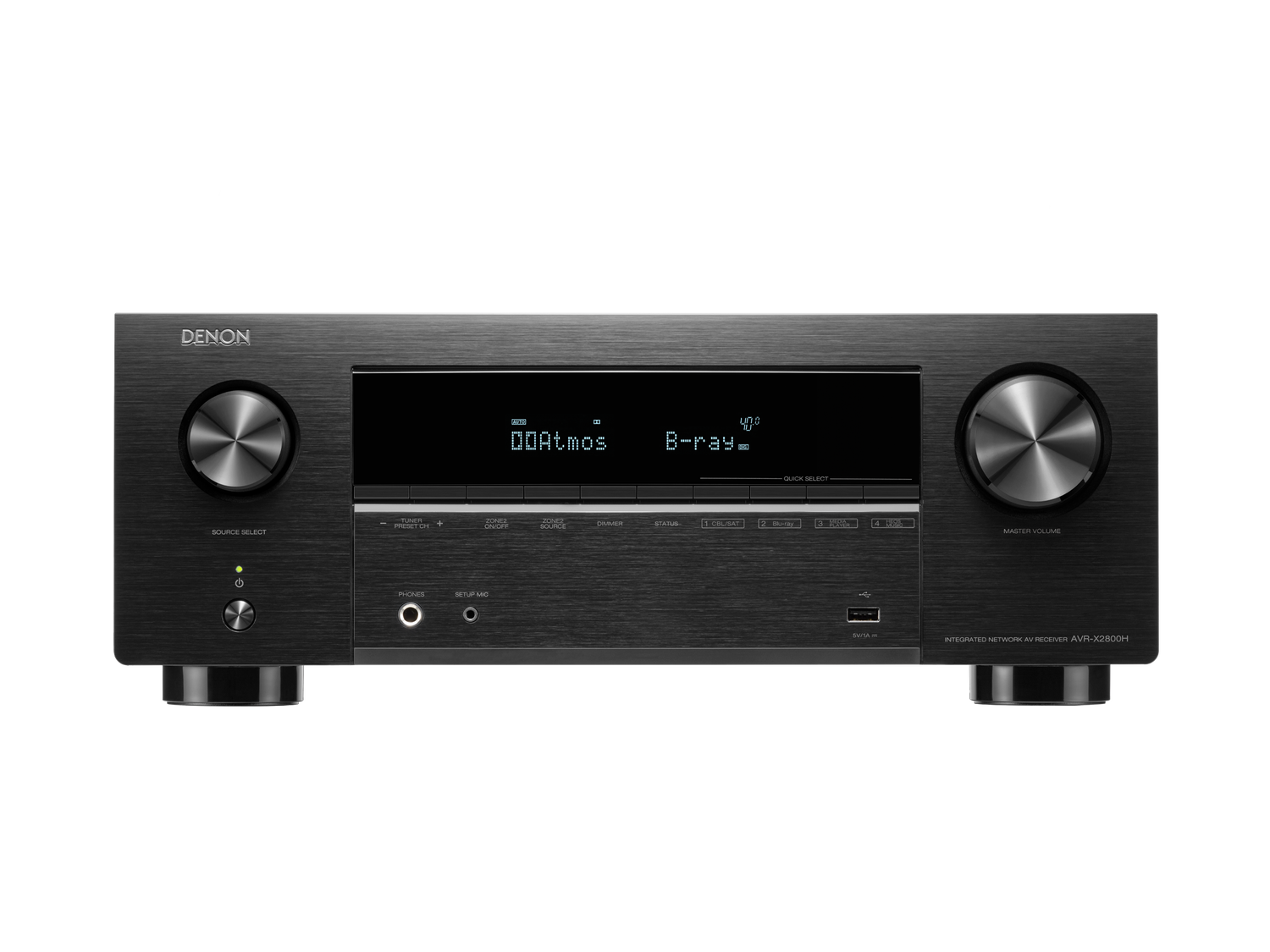 AVR-X2800H, Zwart, dynamic