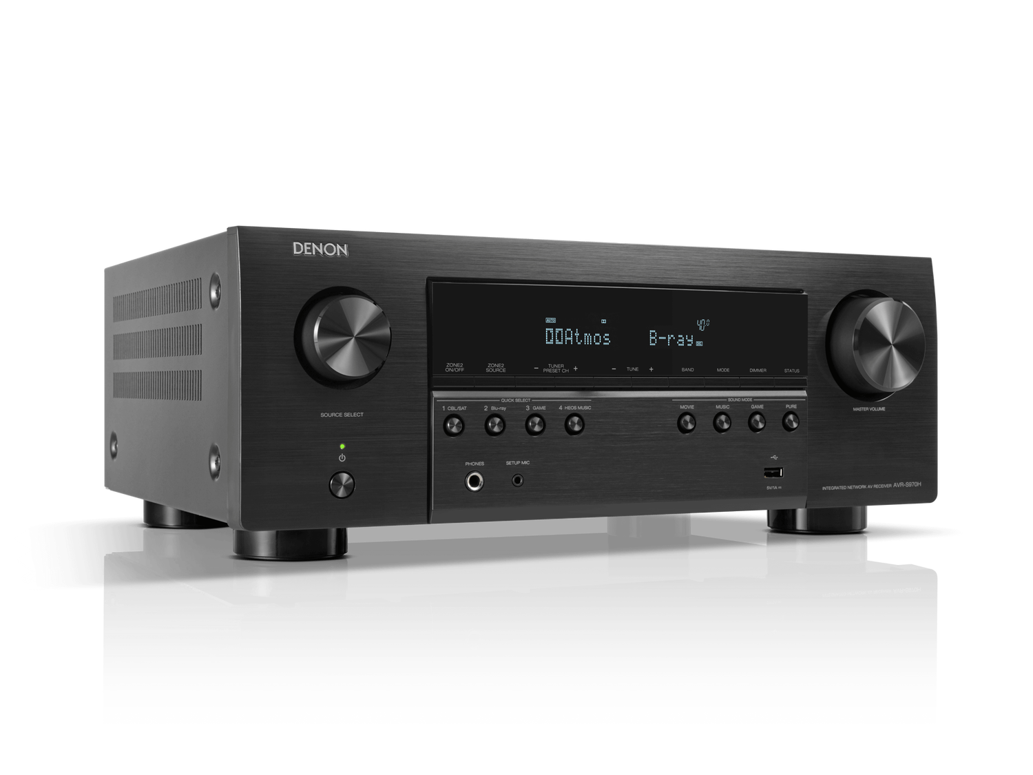 AVR-S970H, Black, dynamic