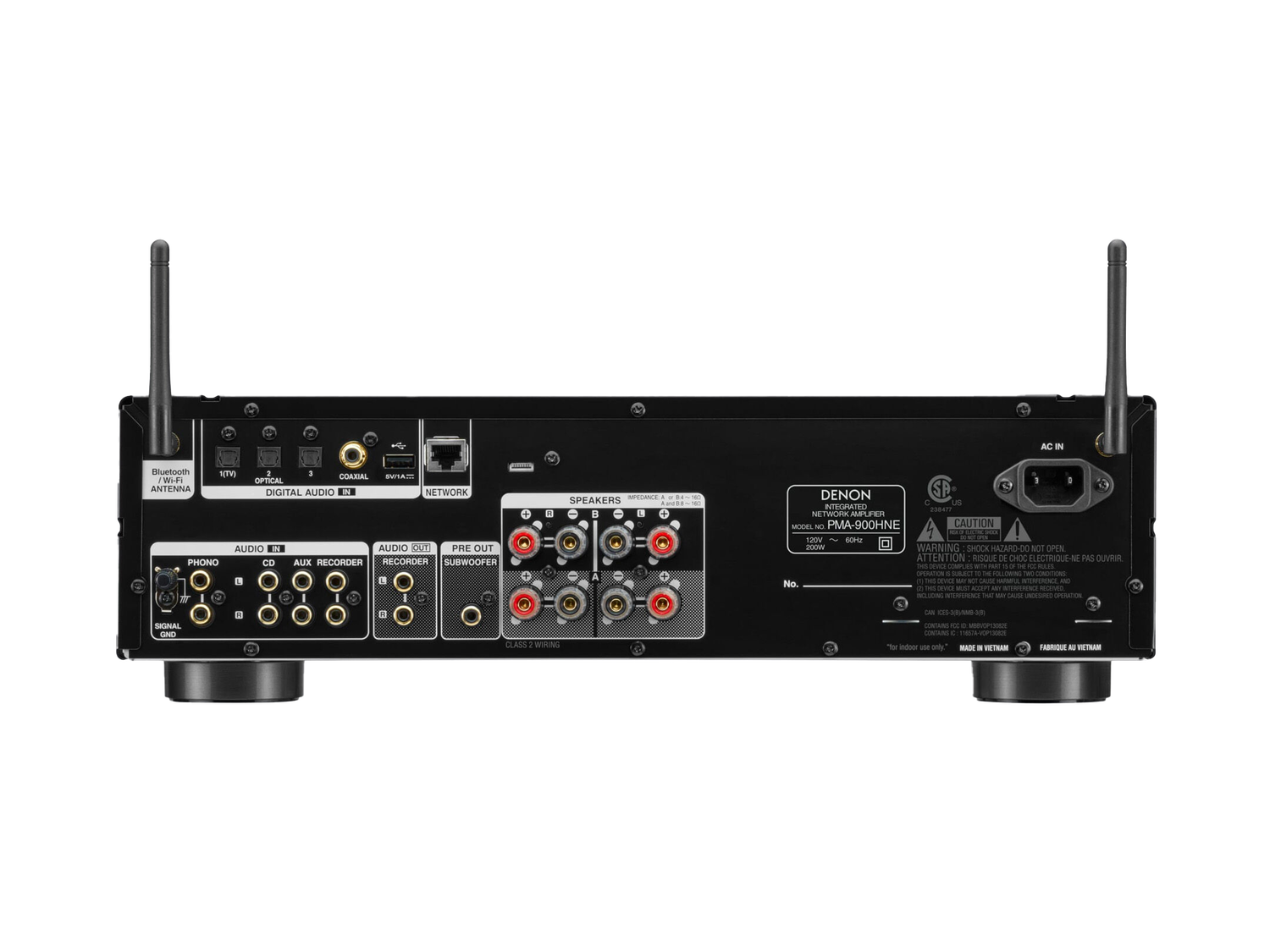 PMA-900HNE, Black, dynamic