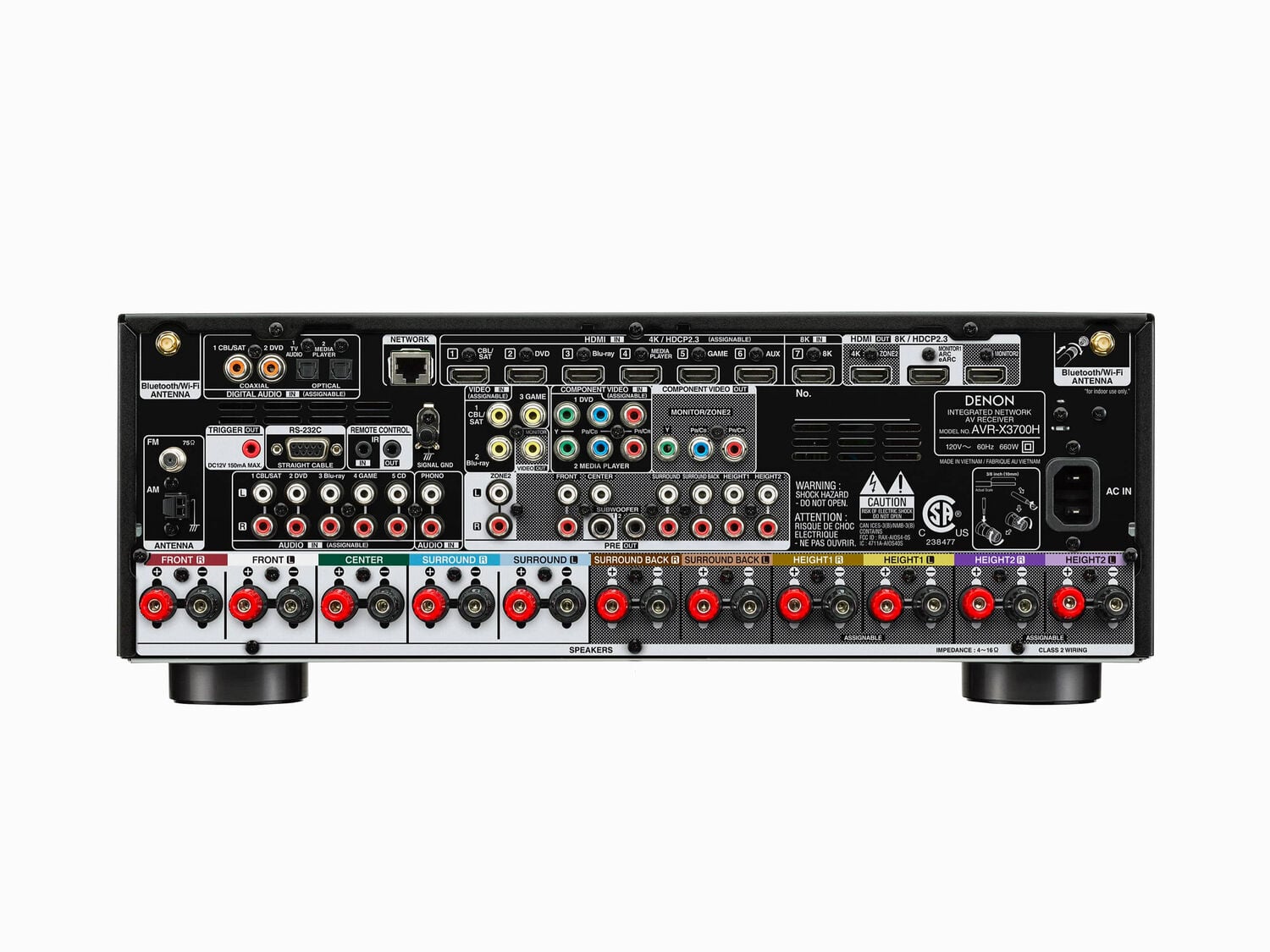 AVR-X3700H, , dynamic