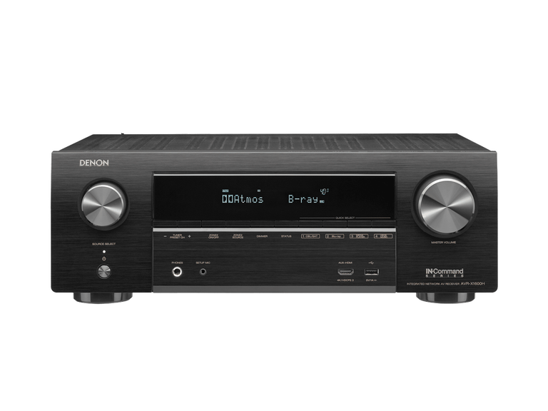 AVR-X1600H, Black, dynamic