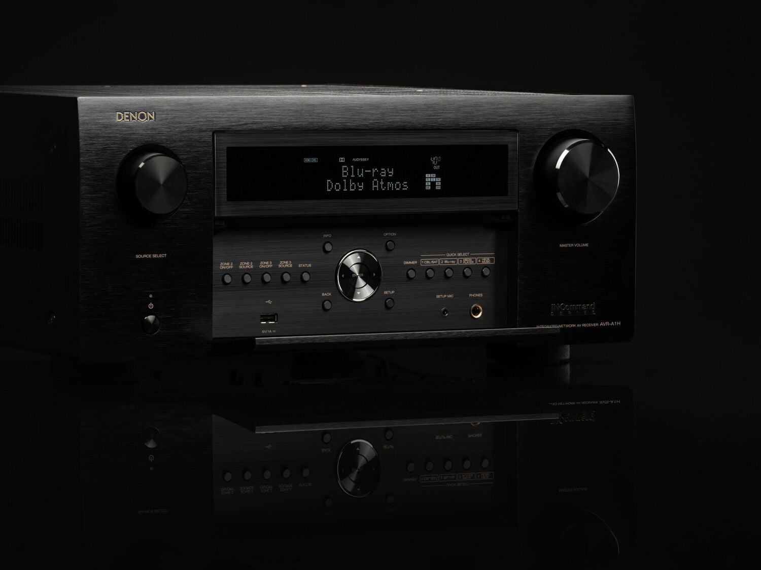 AVR-A1H, Black, dynamic