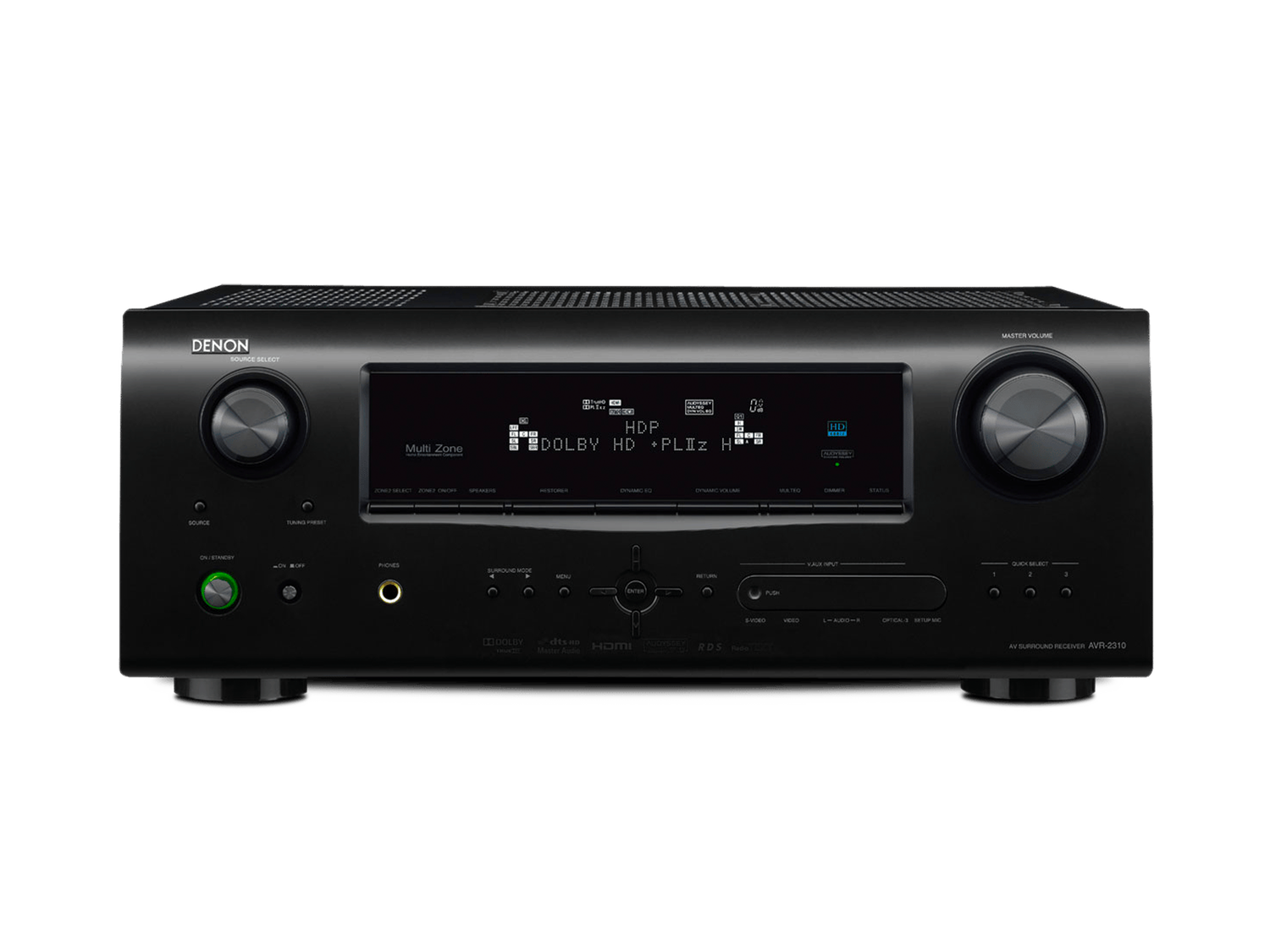 AVR-2310, Black, dynamic