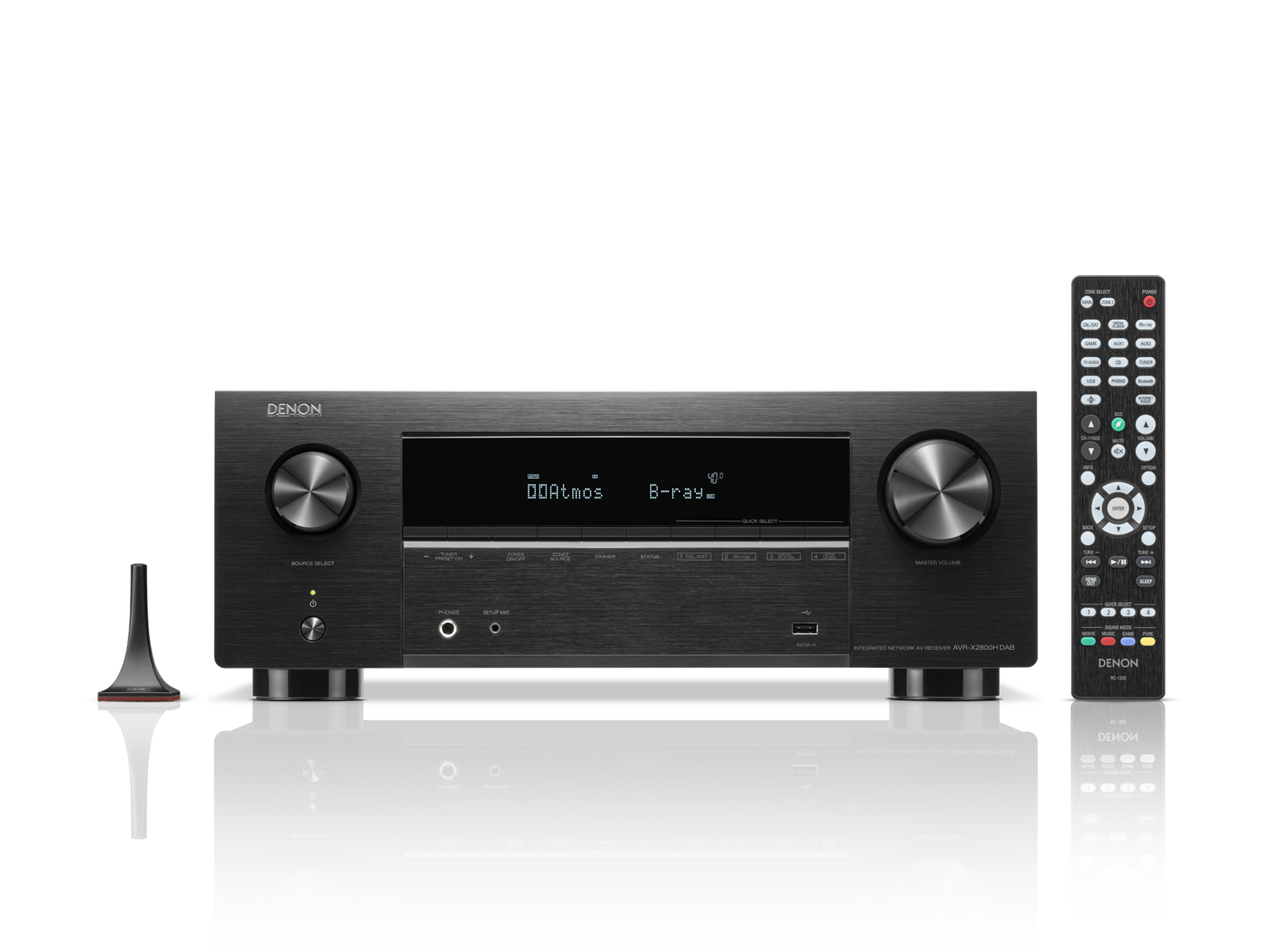 AVR-X2800H DAB, Black, dynamic