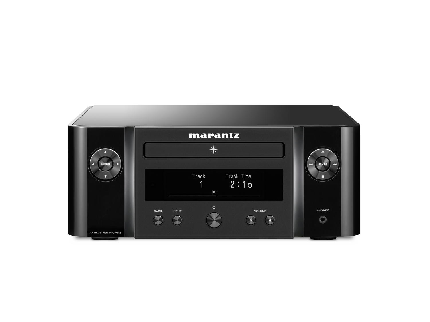 M-CR612 - Black front view