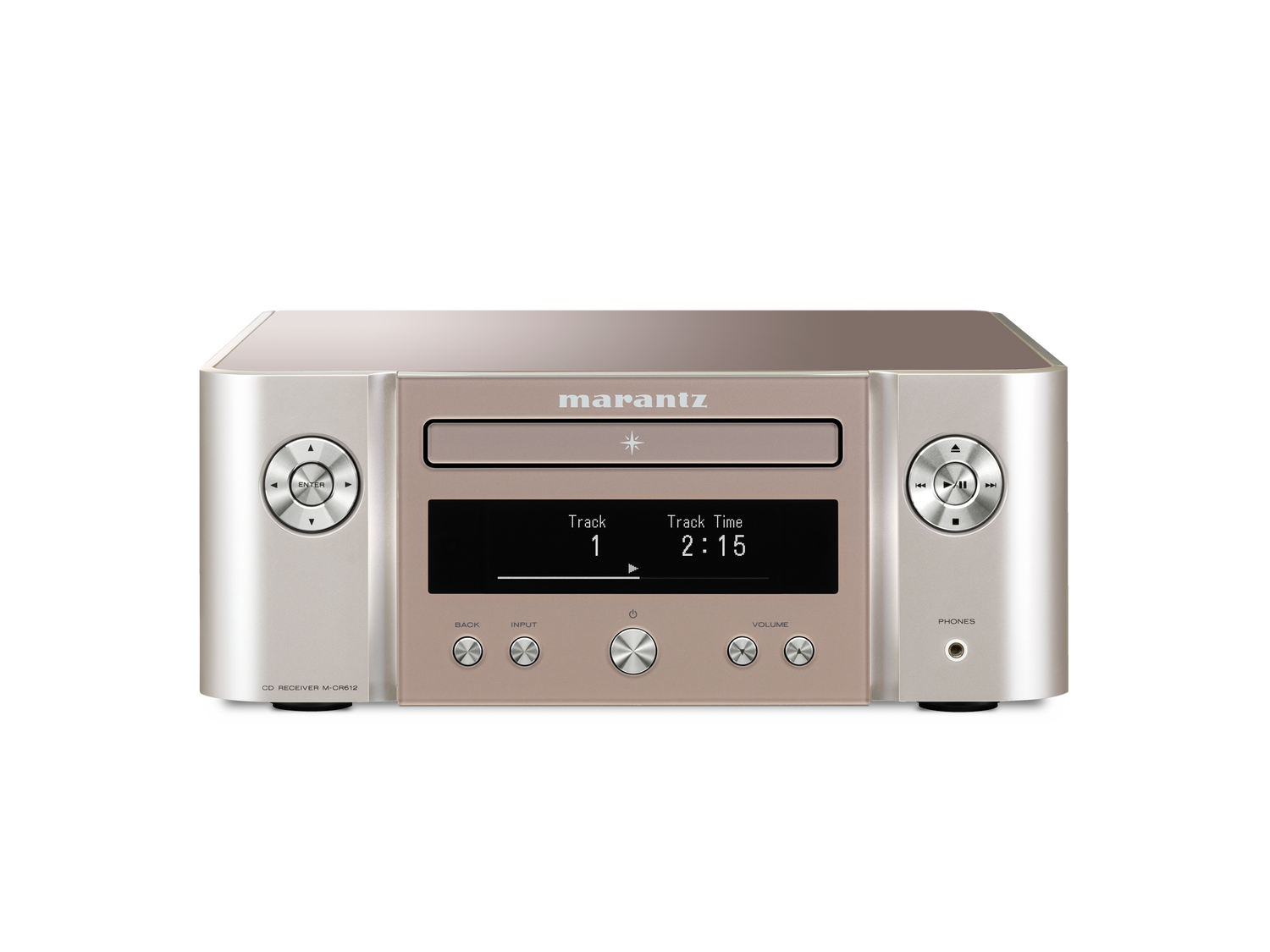 M-CR612 - Silver gold front view