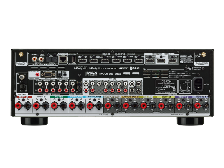 AVR-X3900H, ブラック, dynamic