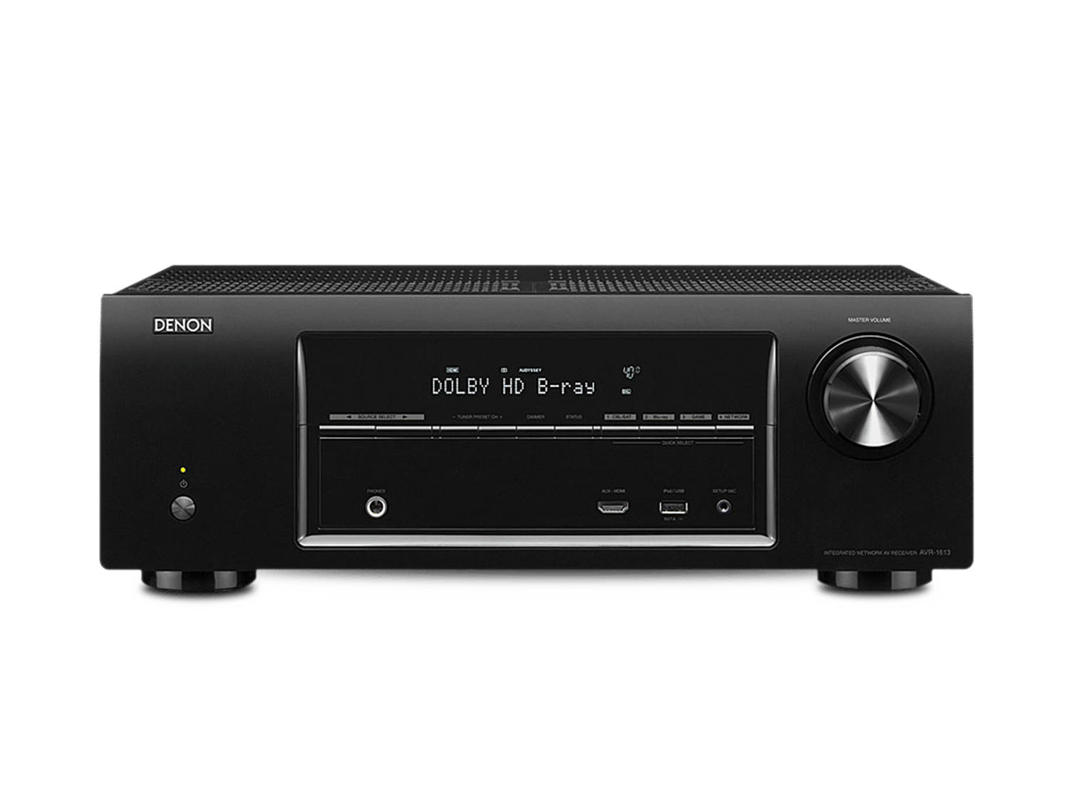 AVR-1613, Black, dynamic