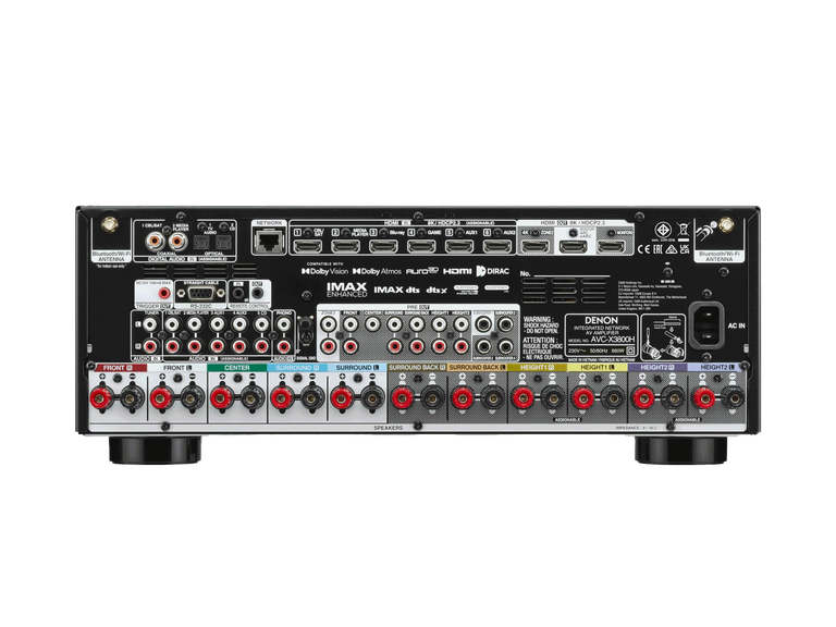 AVC-X3800H, Black, dynamic