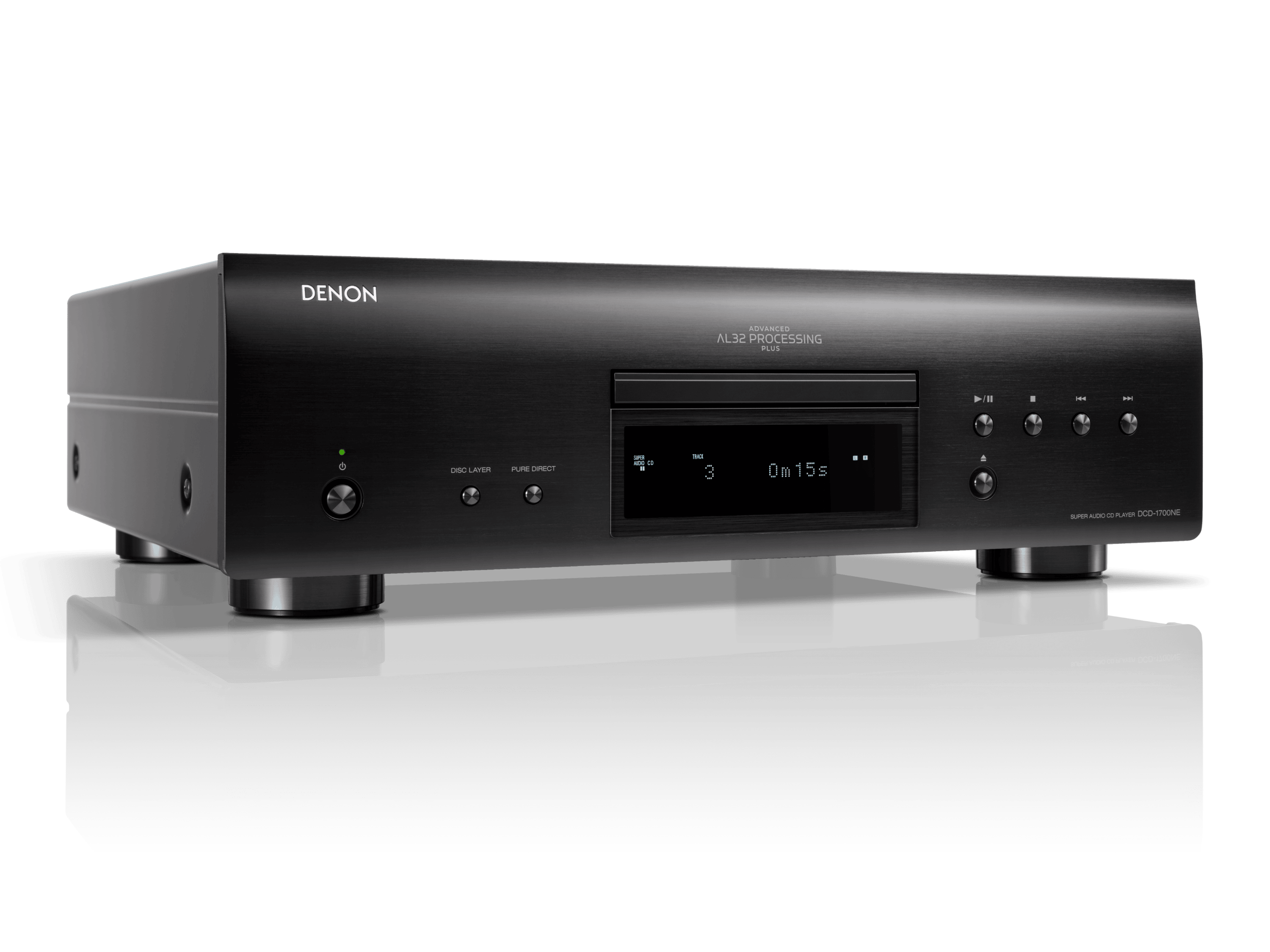 DCD-1700NE - CD/SACD-Player mit DCD-1700NE Processing | Denon - Advanced Plus AL32 Europe