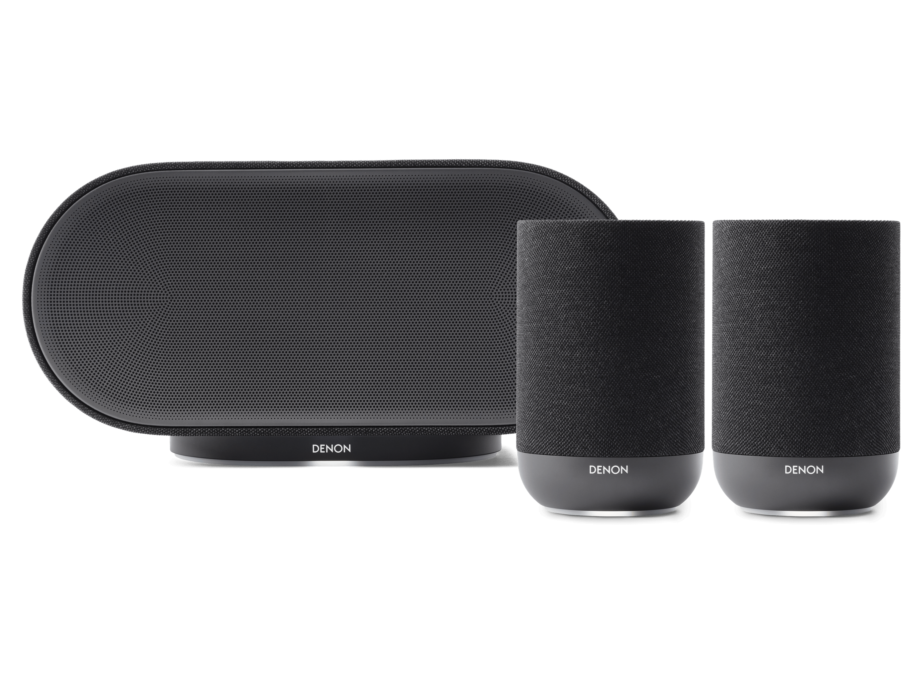 Denon Home 600 with Denon Home 200 (2-Pack) Multi-room Bundle