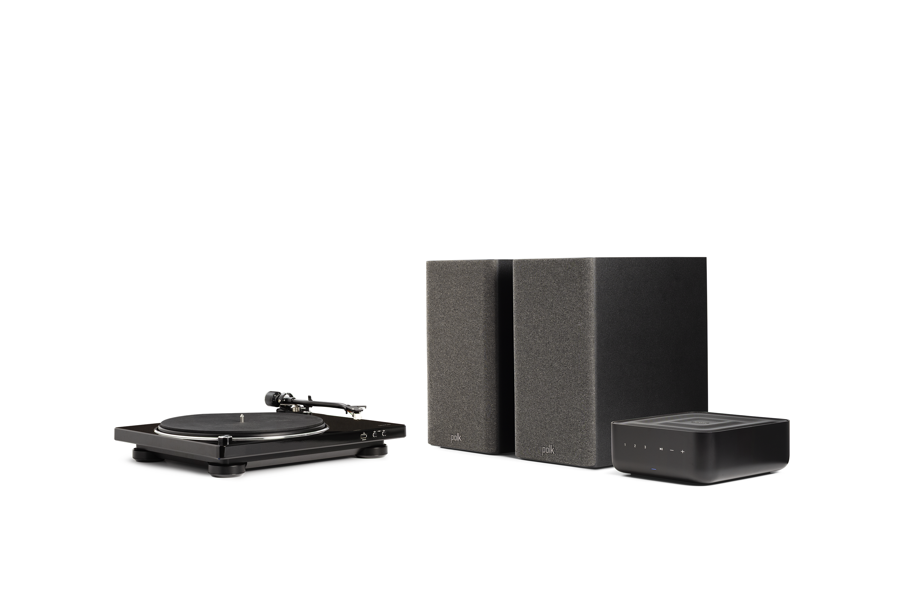 Denon x Polk Ultimate Vinyl Bundle - Denon DP-450USB turntable