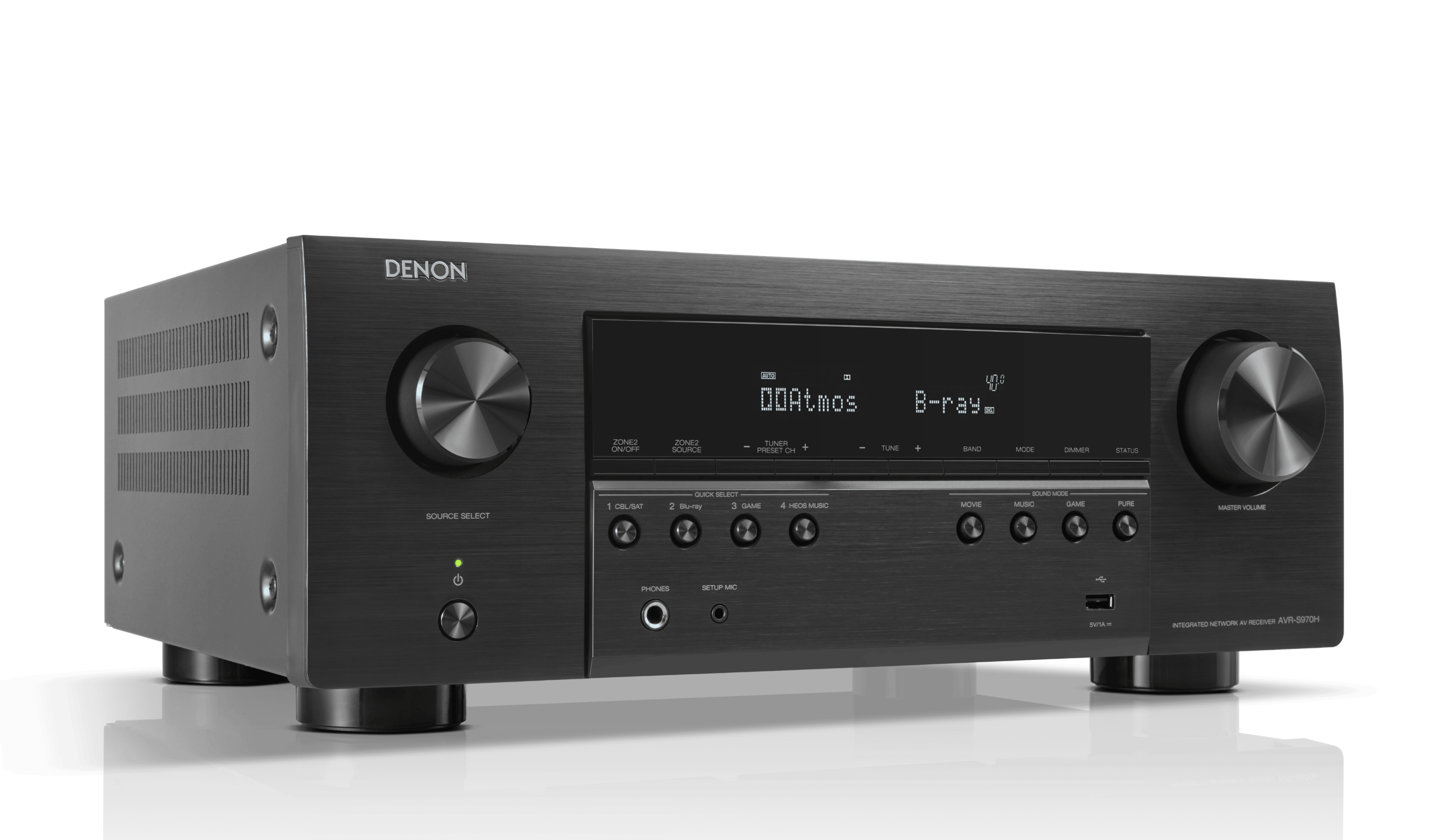 AVR-S970H - 8K video and 3D audio experience from a 7.2 channel receiver |  Denon - US